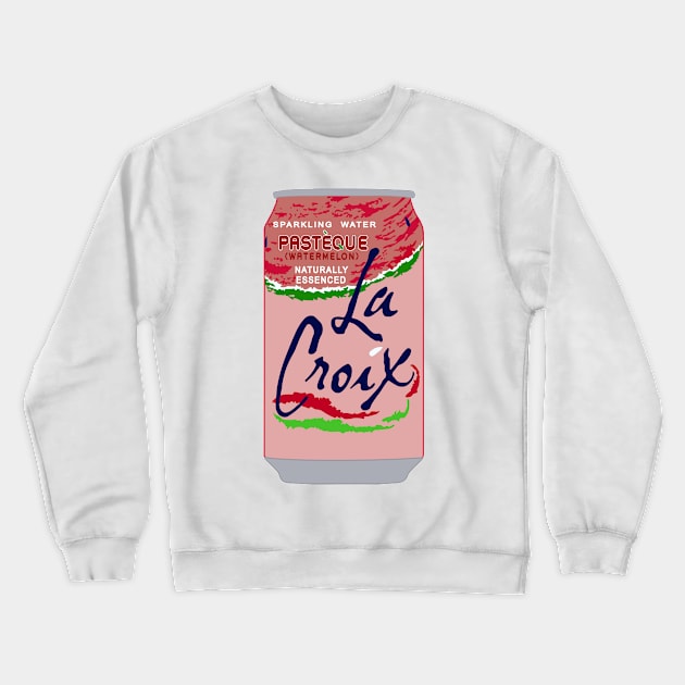 Watermelon La Croix Crewneck Sweatshirt by sydneyurban